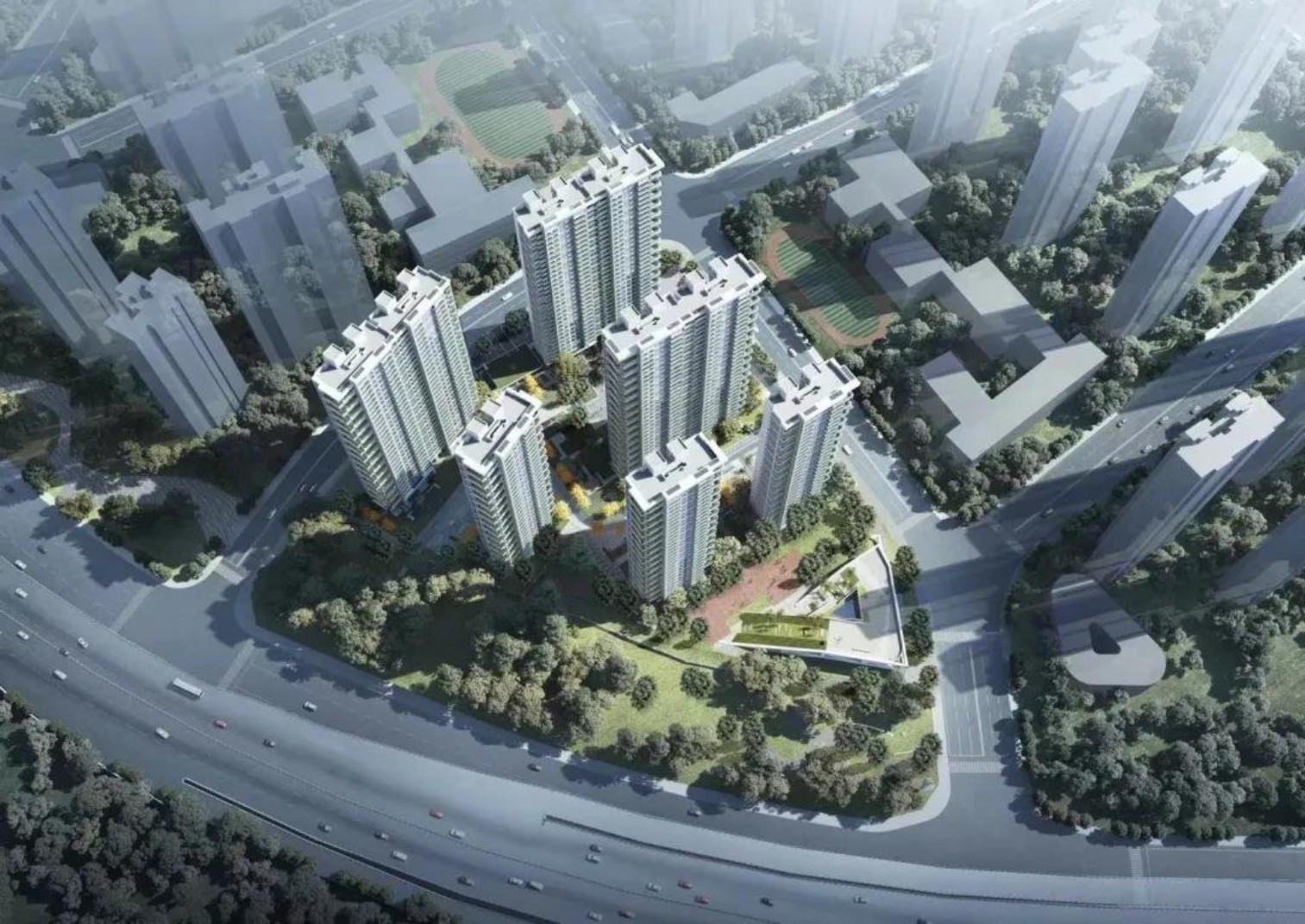 万科翠湾中城