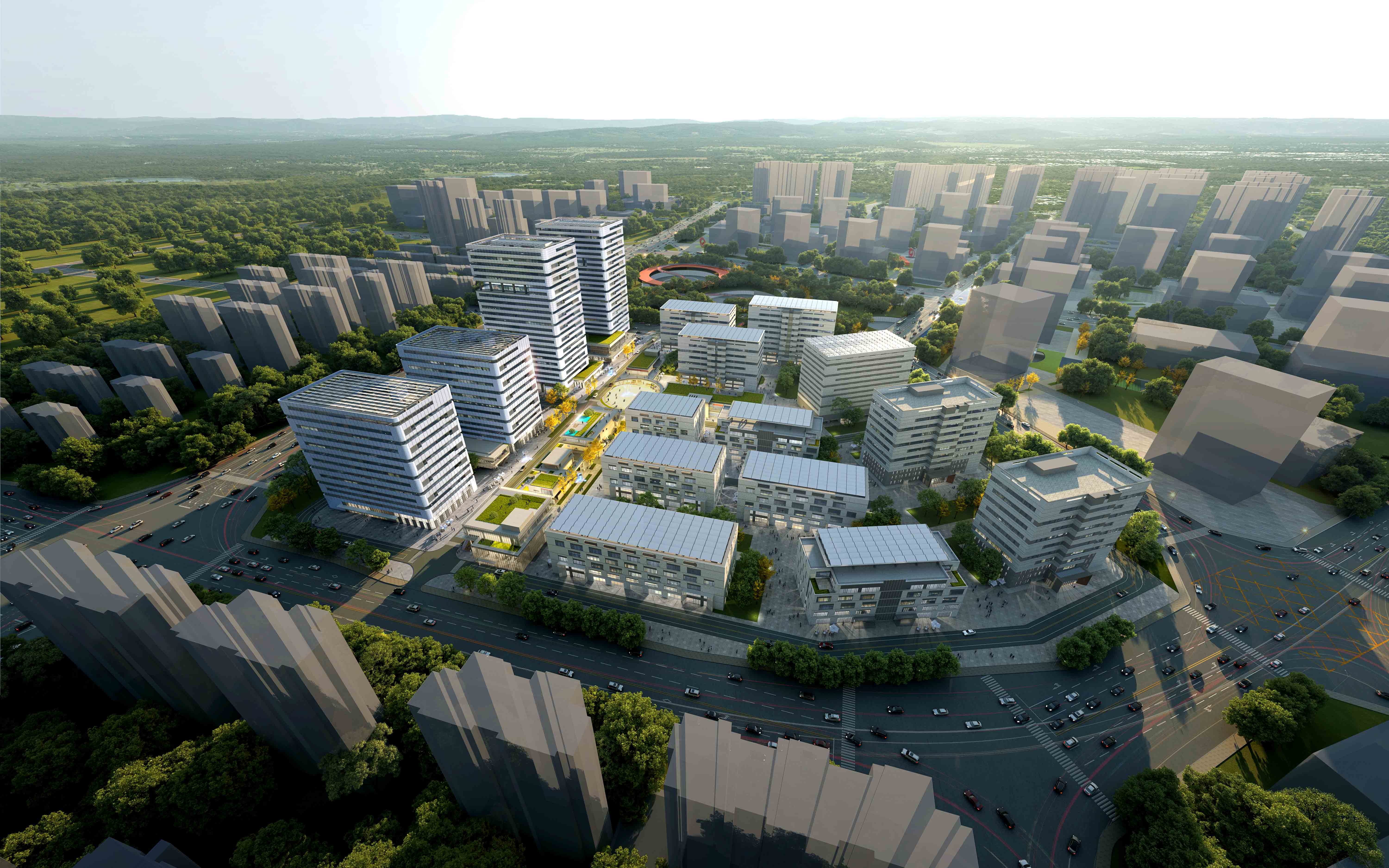 郑州高新区中部智慧港