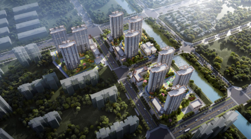 陕西省咸阳市秦都区水岸铭居项目